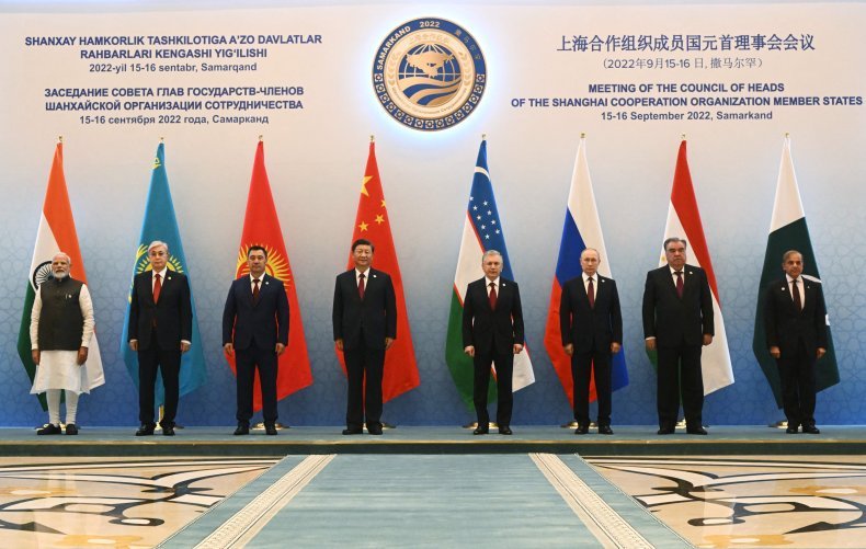 Shanghai, Cooperation, Organization, Leaders, Summit, 2022, Uzbekistan