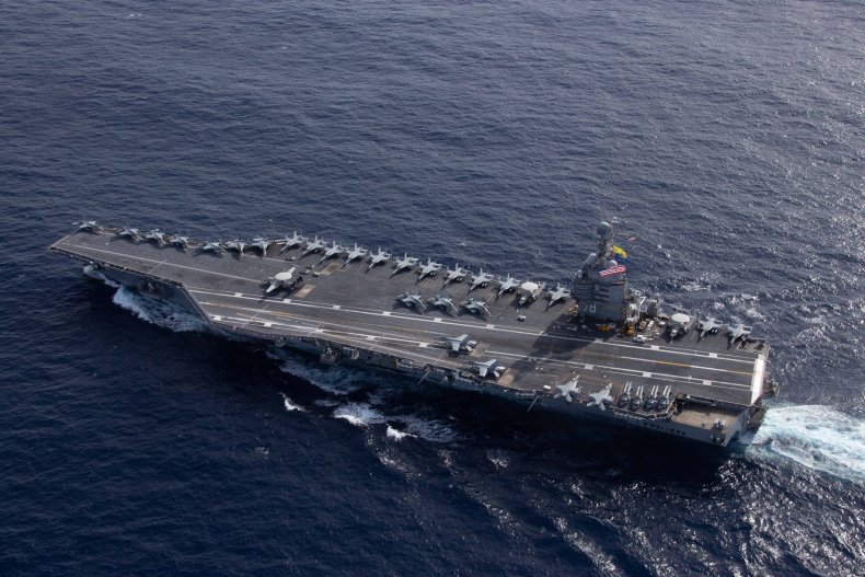 USS Gerald R. Ford Undergoes First Deployment